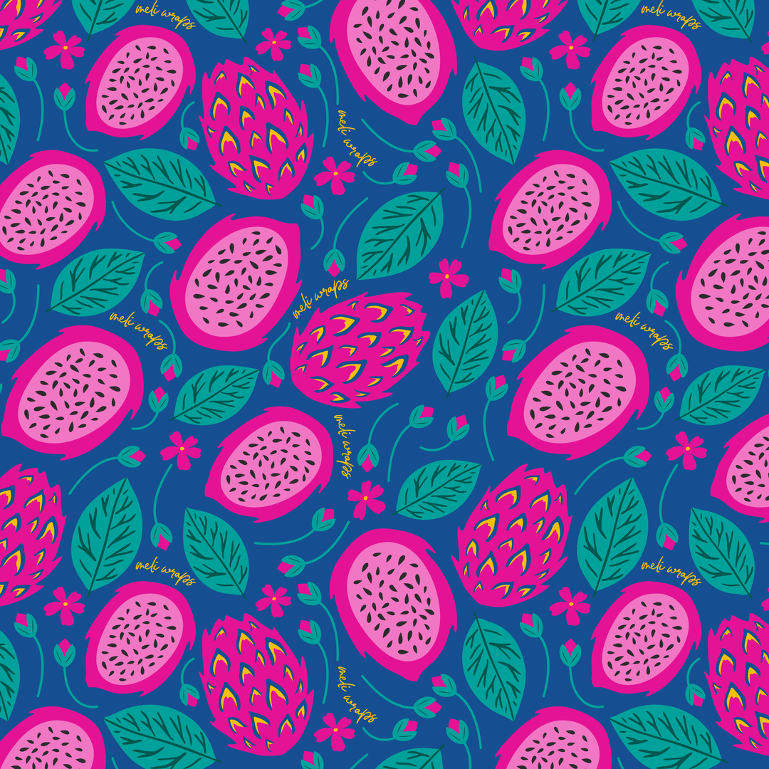 Organic Cotton Kitchen Towels, Dragonfruit, 2 Ct.