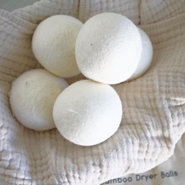 Biodegradable Bamboo Fiber Dryer Balls, 4 Ct.