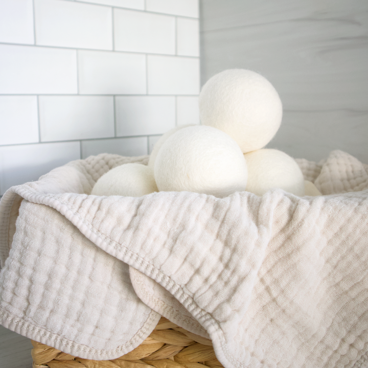 Biodegradable Bamboo Fiber Dryer Balls, 4 Ct.