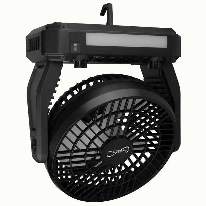 Solar 5-in-1 Bluetooth Speaker &amp; Fan Camping Gear
