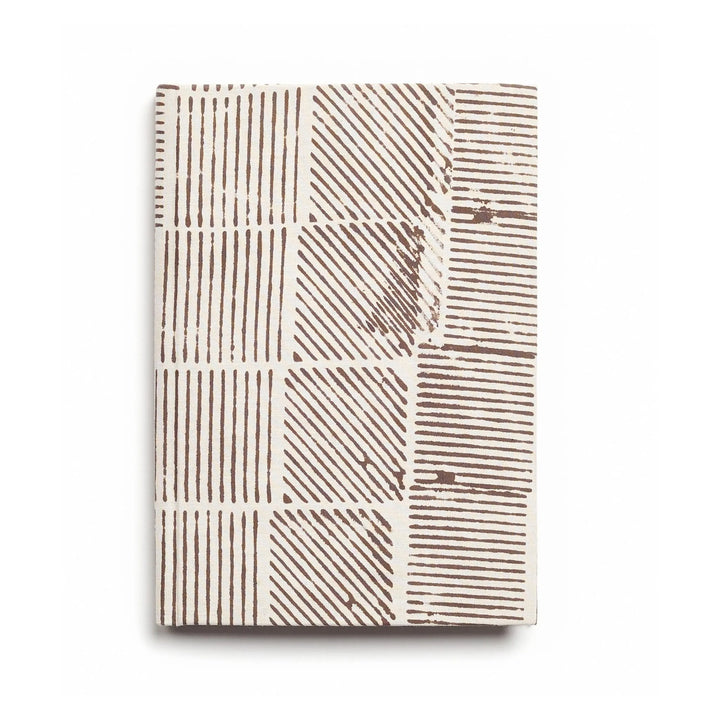 Artisanal Black Stripe Journal