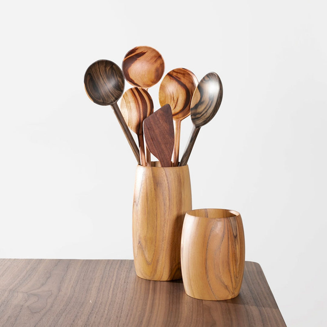 Handcarved FSC Wood Kitchen Utensils Set, 3 Ct.