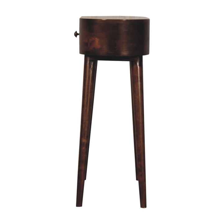 Biodegradable Mango Wood Console, Walnut