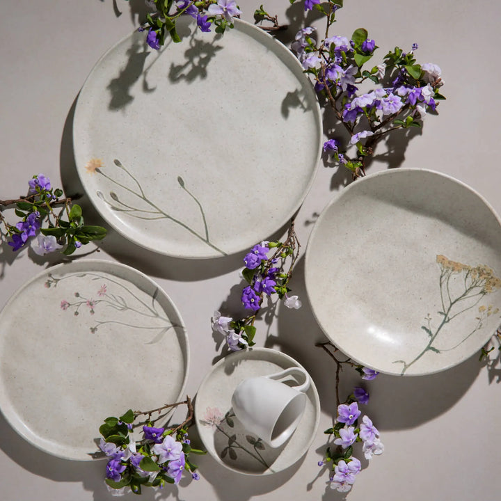 Porcelain Dessert Dinnerware Set