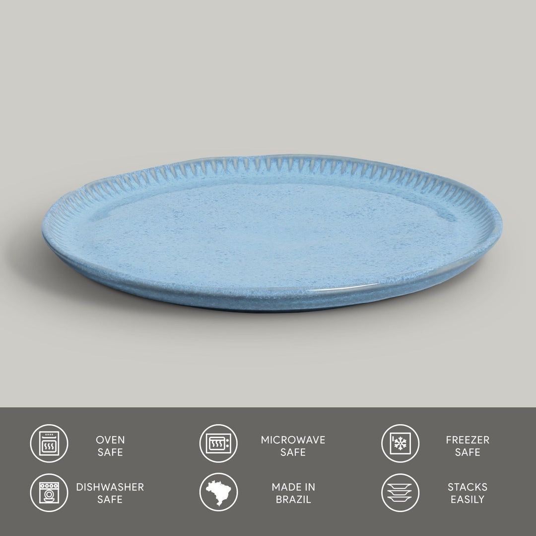 Non-Toxic Porcelain Dessert Dinnerware Set, 6 Ct.