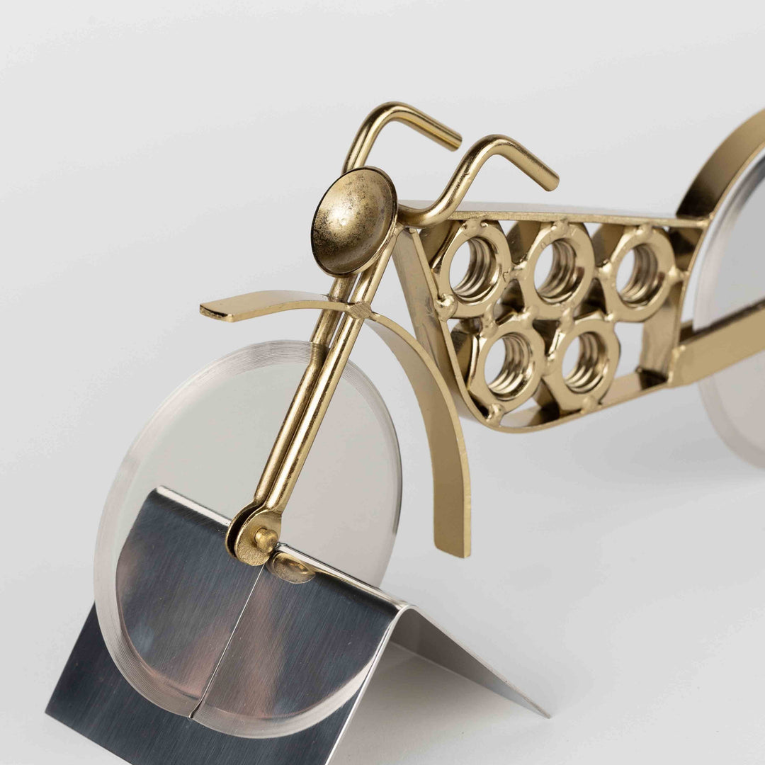 Handcrafted Artisan Motorcycle Pizza Cutter