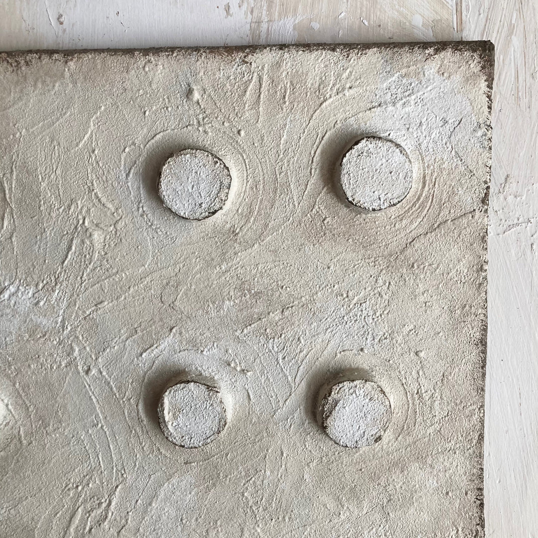 Handcrafted Patina Dot Wall Sculpture, 22" x 28"