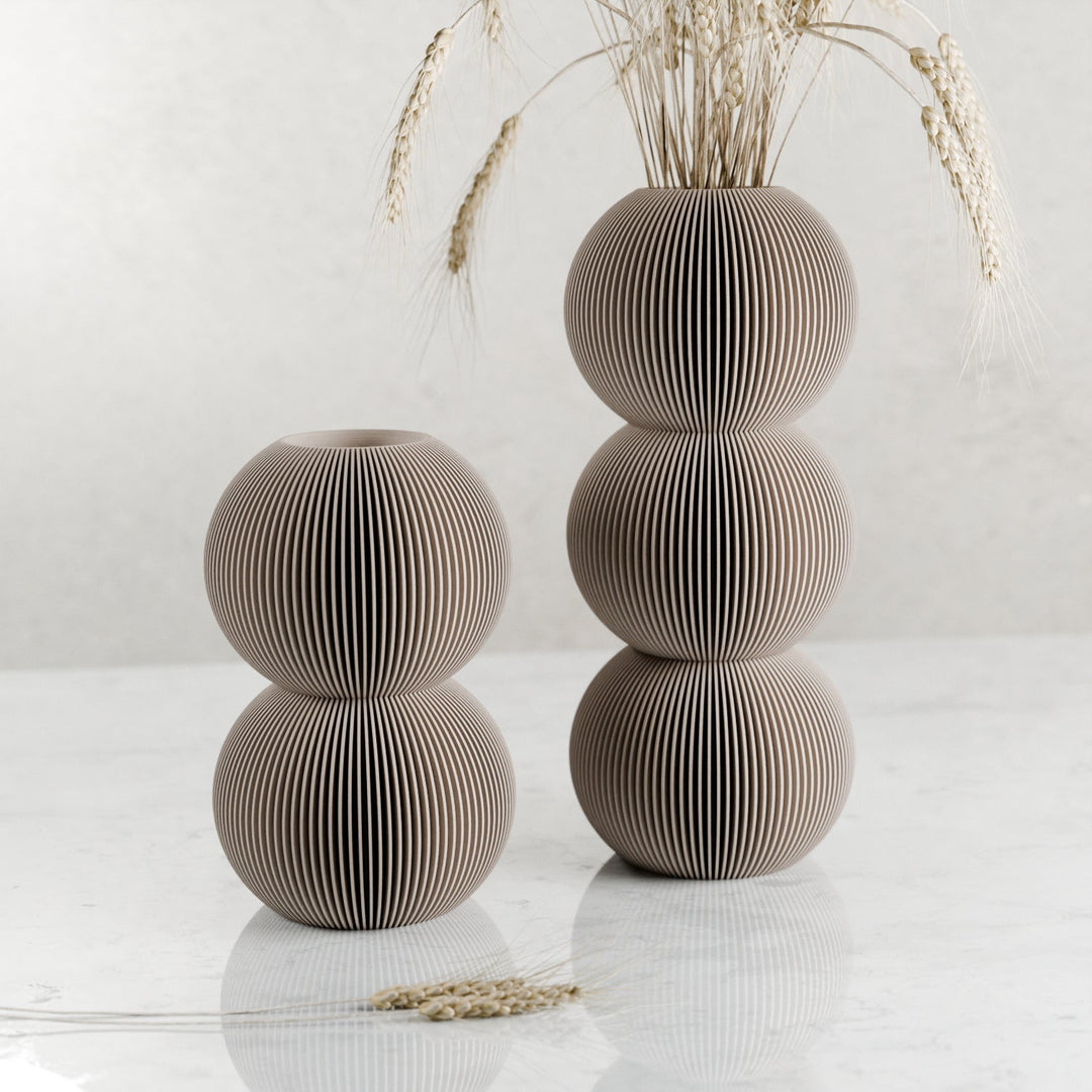 Biodegradable BioPlastic Bubble Vase Decor, 3 Ct.