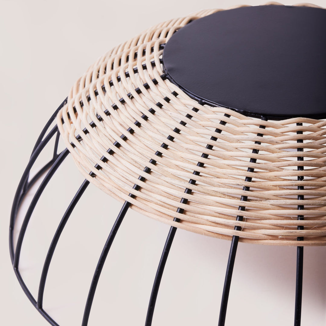 Handwoven Rattan Fruit Basket, 13.8" x 4.72"