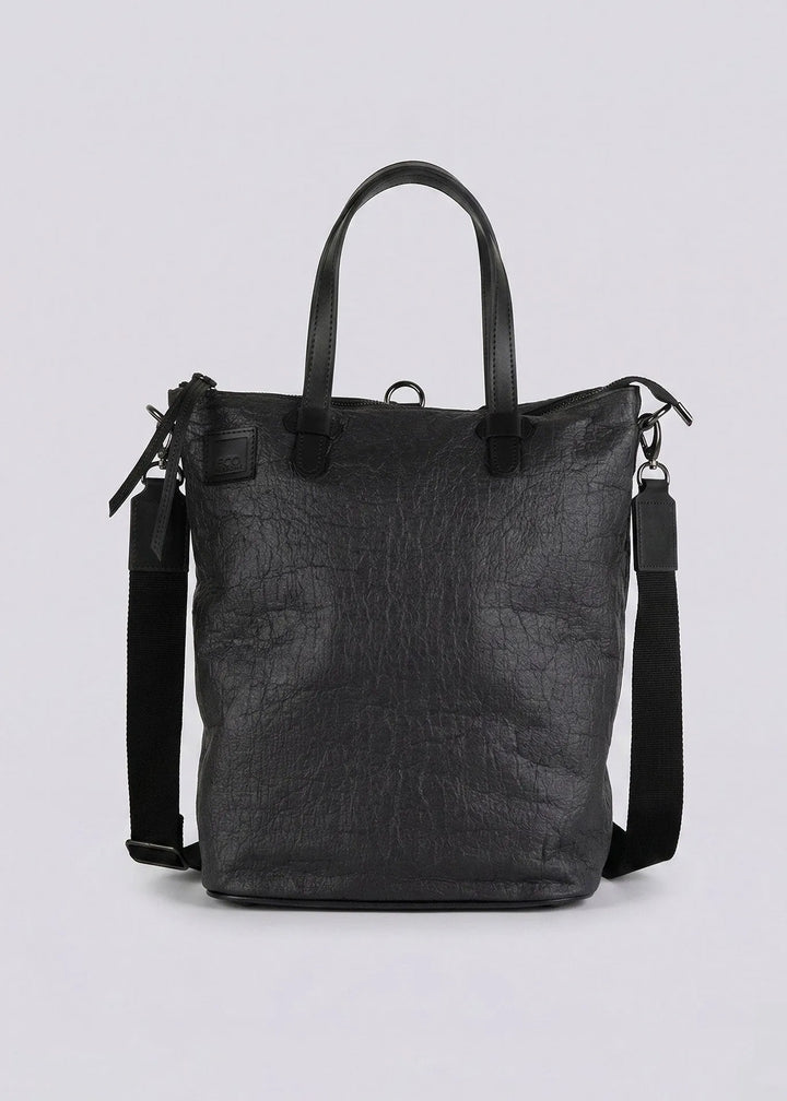 Pinatex Black Vegan Backpack