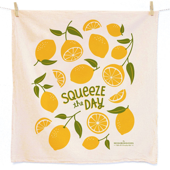 Unbleached Cotton Fruit Kitchen Dish Towels, 3 Ct.