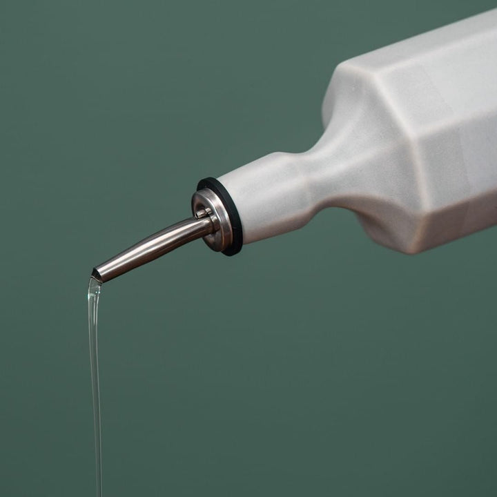 Handcrafted Porcelain Oil Dispenser, 24 oz.