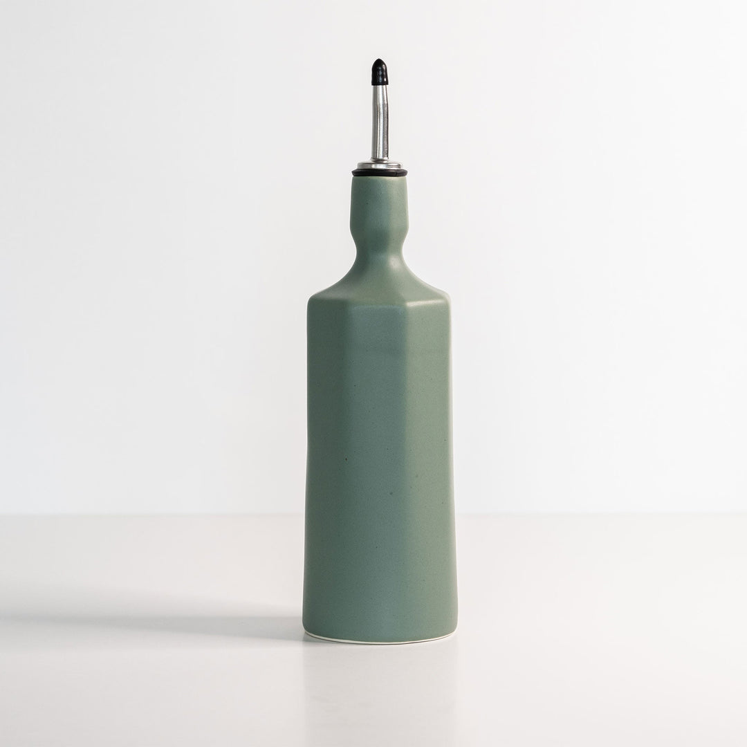 Handcrafted Porcelain Oil Dispenser, 24 oz.