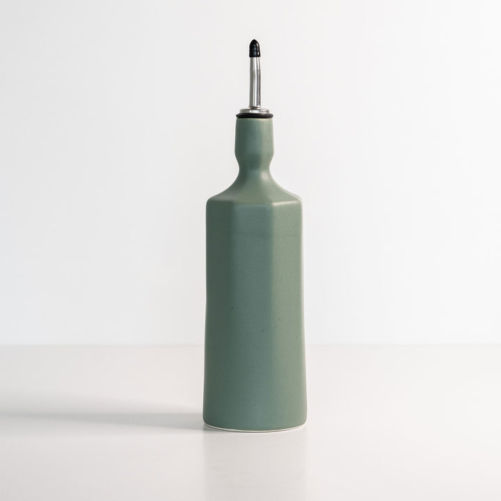 Handcrafted Porcelain Oil Dispenser, 24 oz.