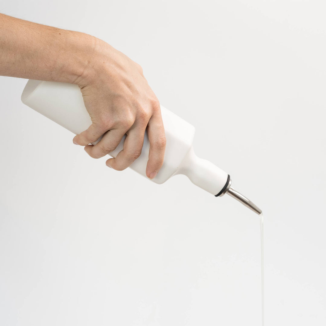 Handcrafted Porcelain Oil Dispenser, 24 oz.