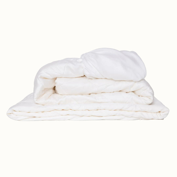 Bamboo Mattress Protector (Eucalyptus &amp; Bamboo)-1