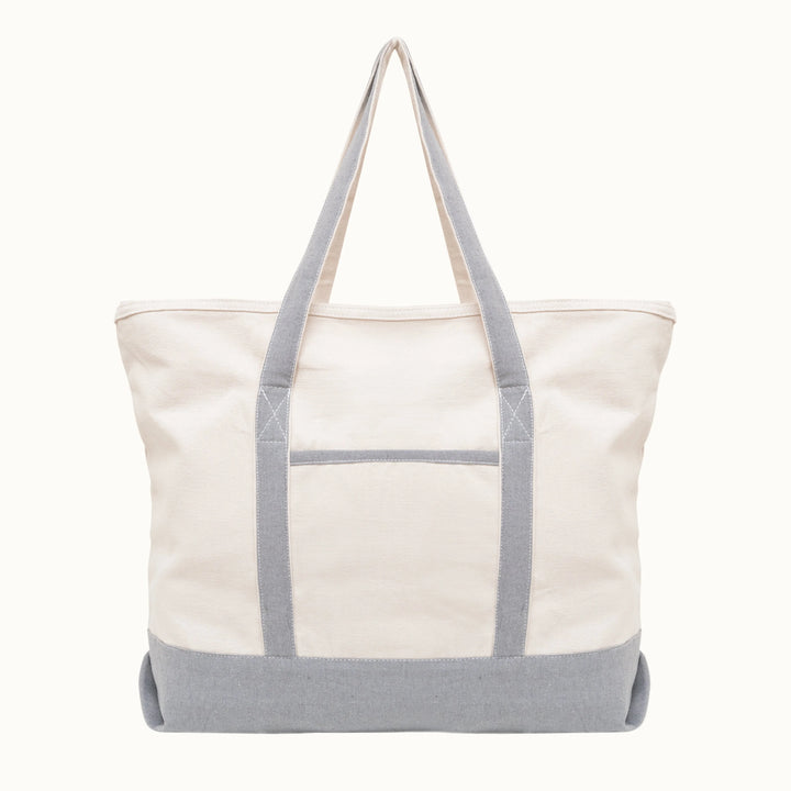 Canvas Shopping Tote Oversized