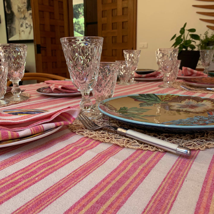 Recycled Cotton Mediterranean Table Linen Set, 13 Ct.