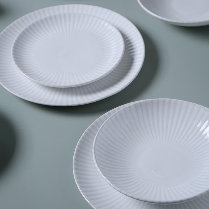 Non-Toxic Ceramic Cup &amp; Saucer Dinnerware Set, 6 Ct.