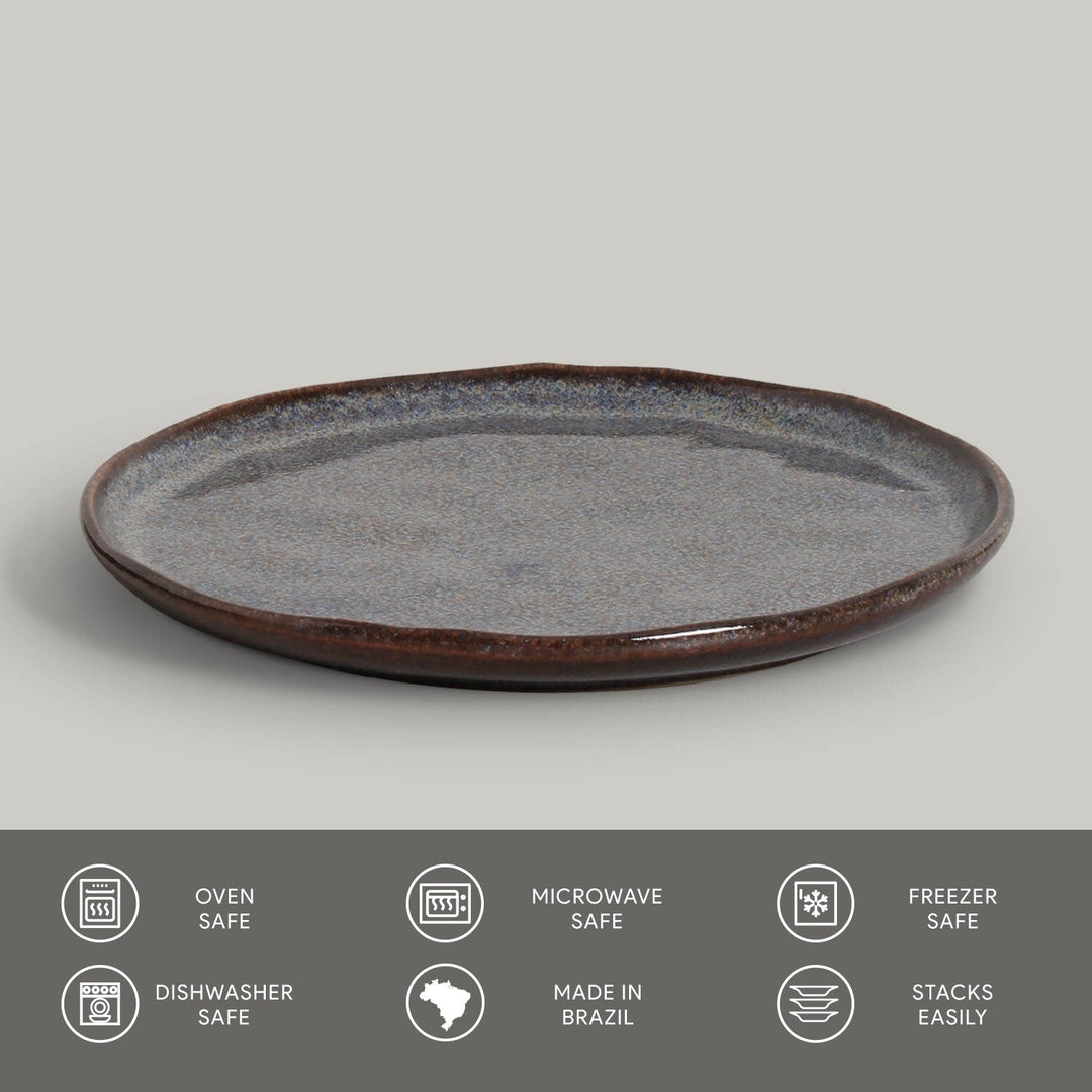 Non-Toxic Porcelain Dessert Dinnerware Set, 6 Ct.
