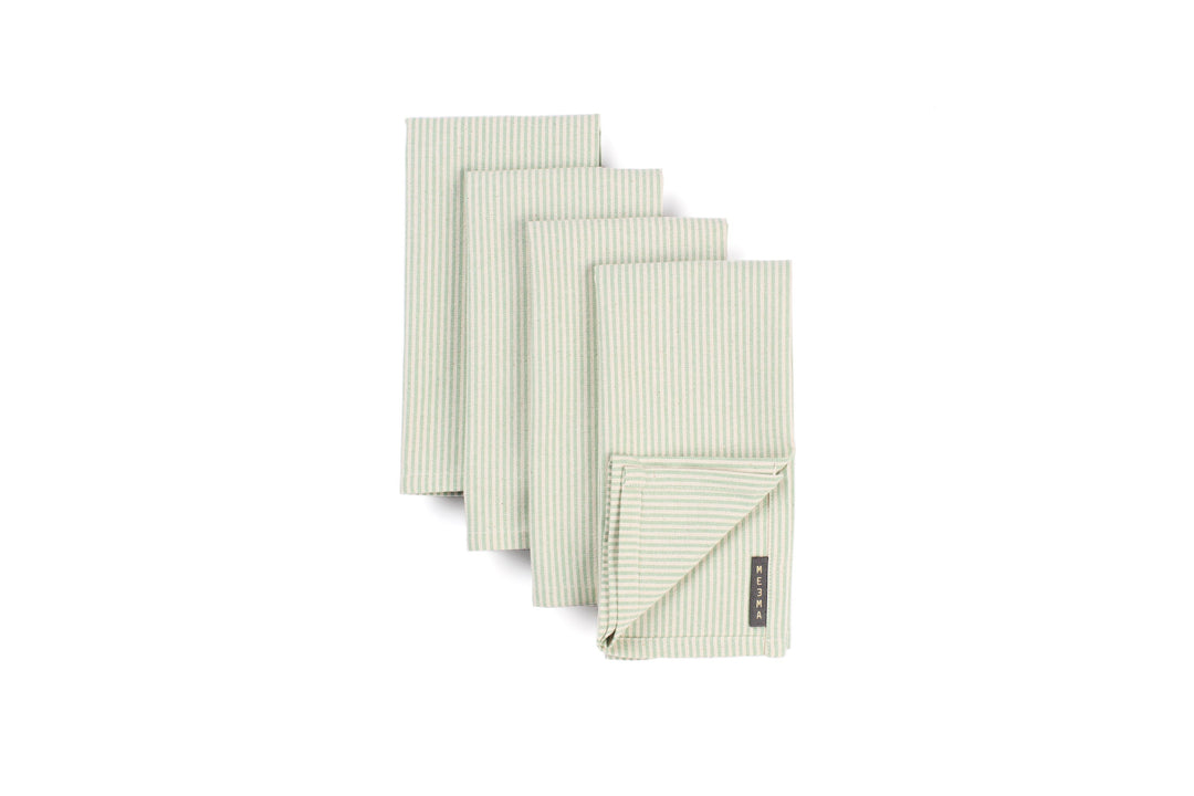 Upcycled Cotton Cloth Table Napkins, 18" x 18", 4 Ct.