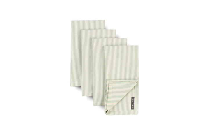 Upcycled Cotton Cloth Table Napkins, 18" x 18", 4 Ct.