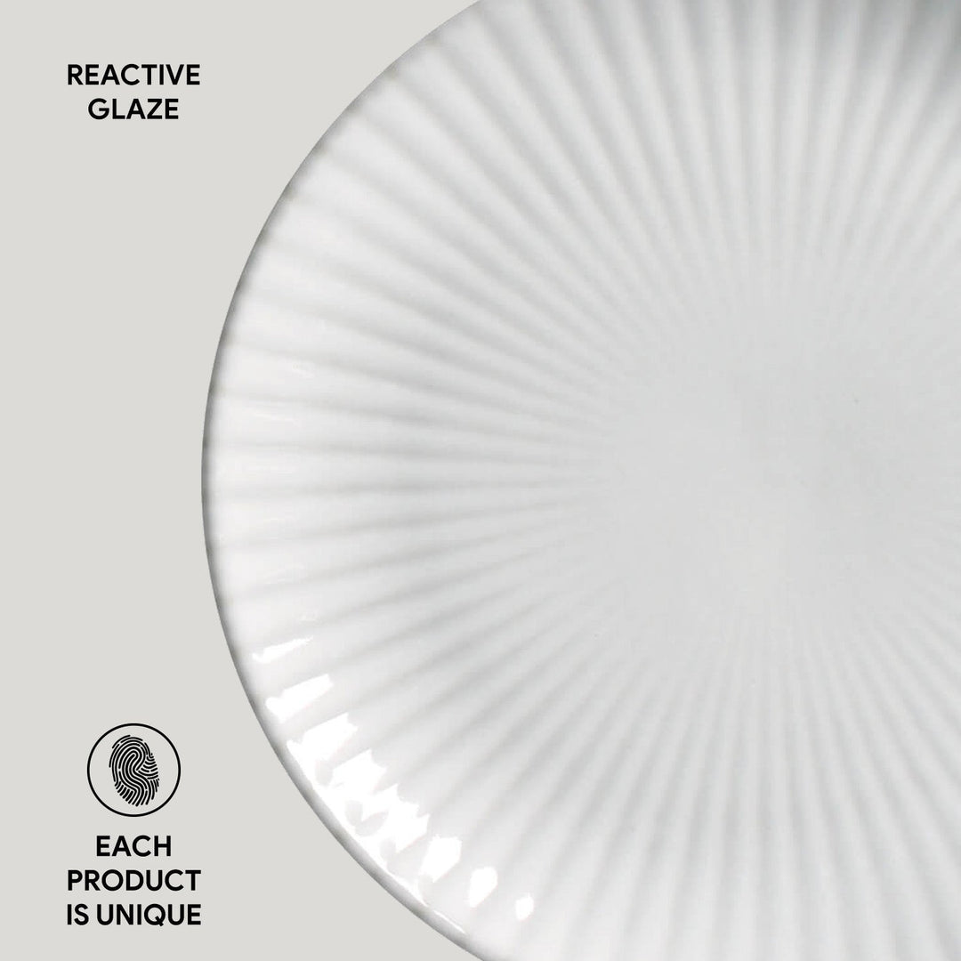 Non-Toxic Porcelain Dessert Dinnerware Set, 6 Ct.