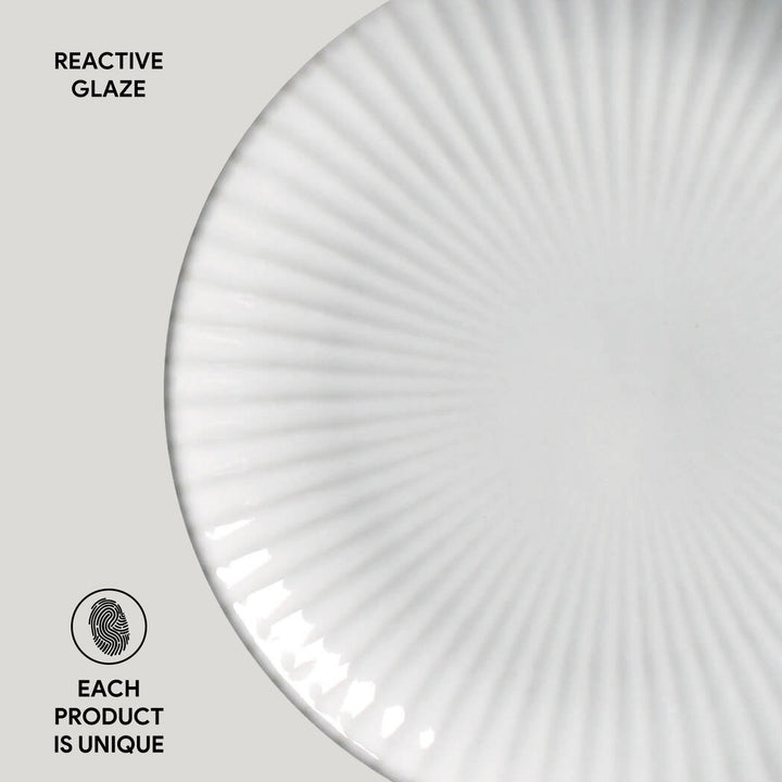 Non-Toxic Porcelain Dessert Dinnerware Set, 6 Ct.