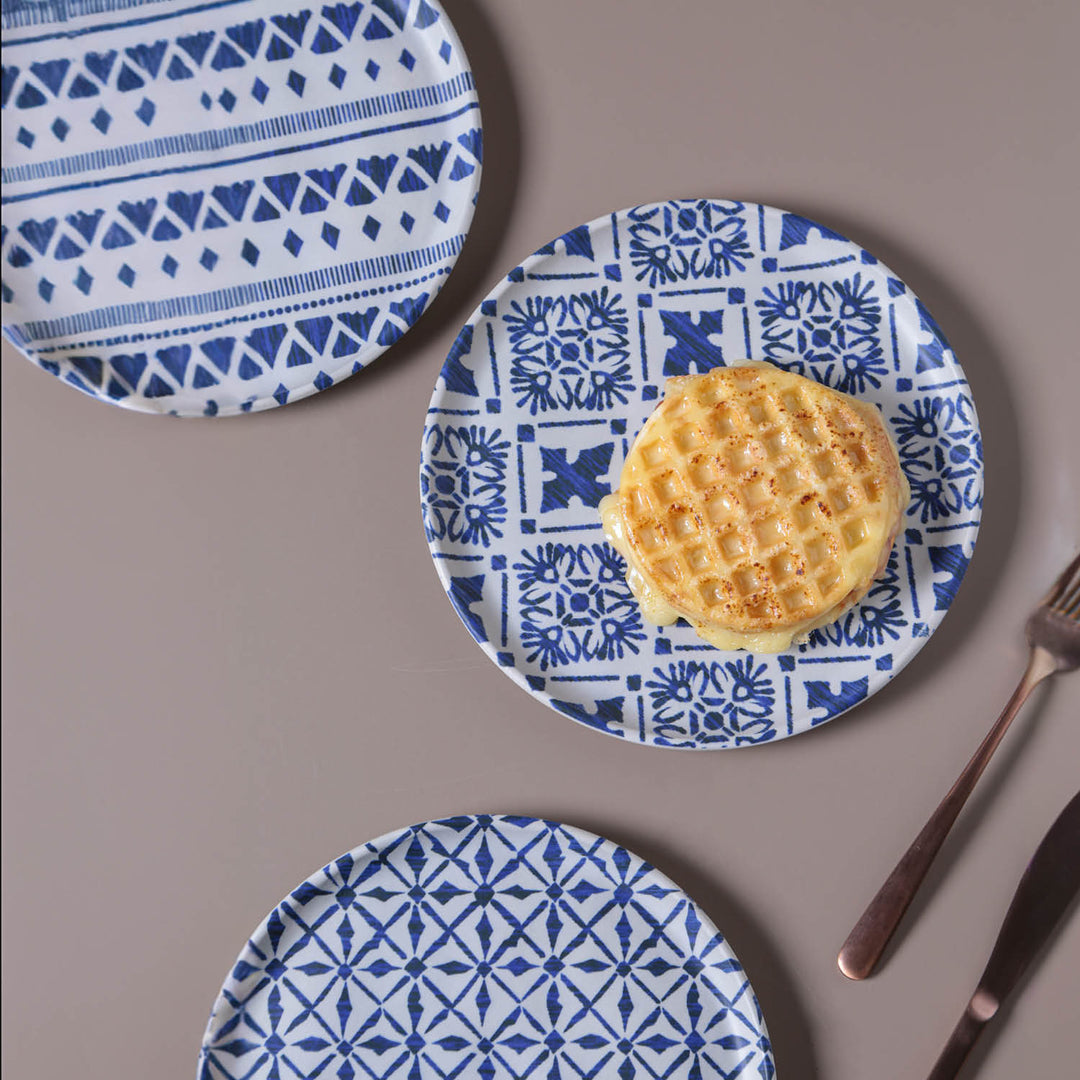 Non-Toxic Porcelain Dessert Dinnerware Set, 6 Ct.