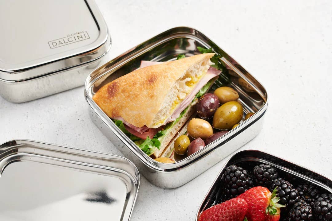 BPA-Free Stainless Steel Food Storage Container, 2.5 Cup