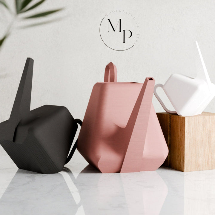 Organic Corn Bioplastic &amp; Wood Fiber Watering Can