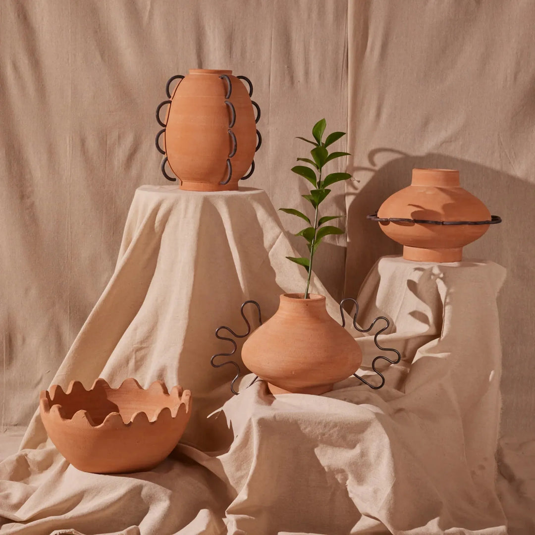 Terracotta Nada Looped Vessel