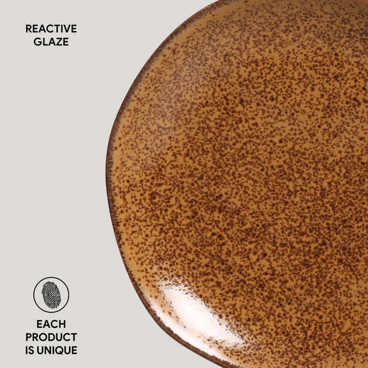 Non-Toxic Porcelain Dessert Dinnerware Set, 6 Ct.