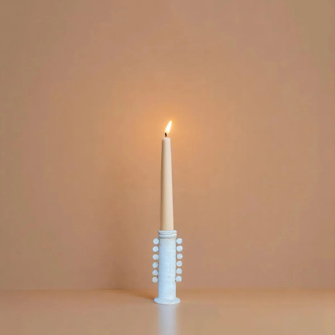 Terracotta Celia Taper Candle Holder