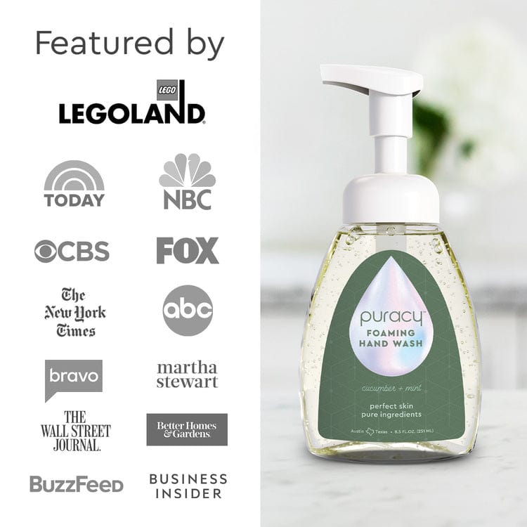 Biodegradable Plant-Based Foaming Hand Soap, 12 oz.