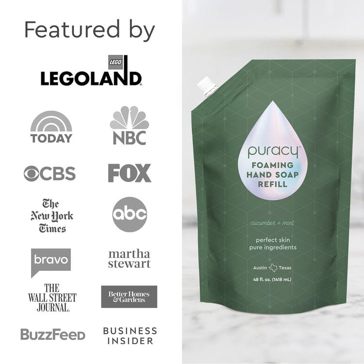 Biodegradable Plant-Based Foaming Hand Soap, 12 oz.