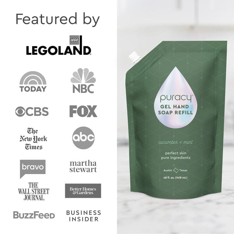 Plant-Based Gel Hand Soap, SLES-Free Body Care