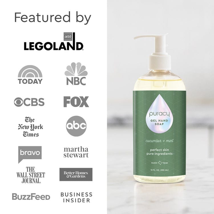 Plant-Based Gel Hand Soap, SLES-Free Body Care