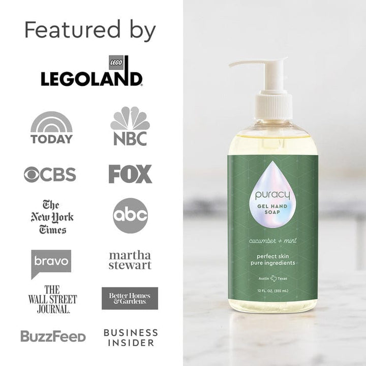 Plant-Based Gel Hand Soap, SLES-Free Body Care