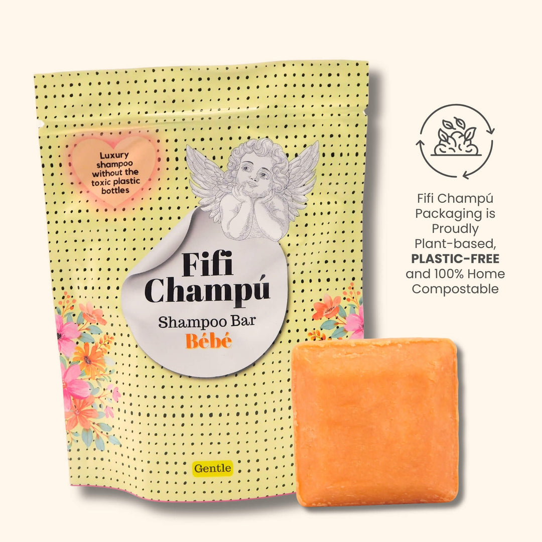 Plastic-Free Protein Shampoo Bar for Fine Hair