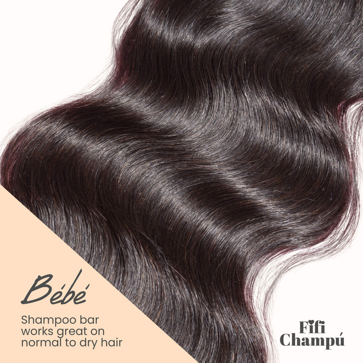 Plastic-Free Protein Shampoo Bar for Fine Hair