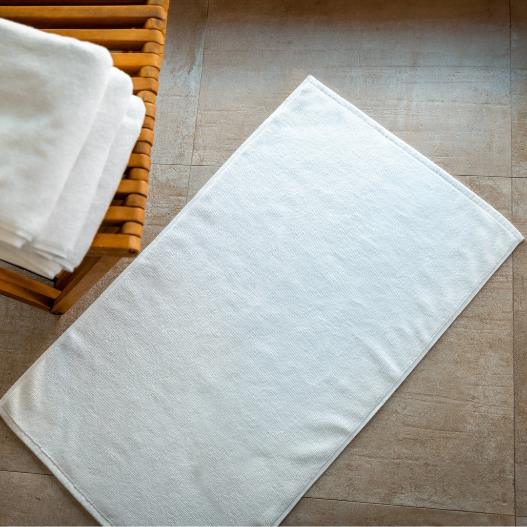 Organic 1000 GSM Turkish Cotton Bath Mats, 4 Ct.