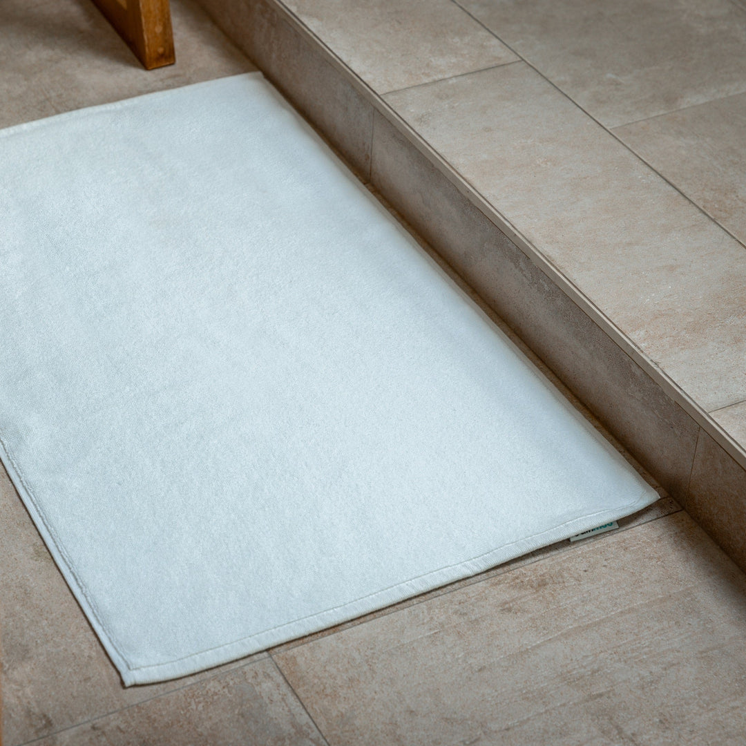 Organic 1000 GSM Turkish Cotton Bath Mats, 4 Ct.