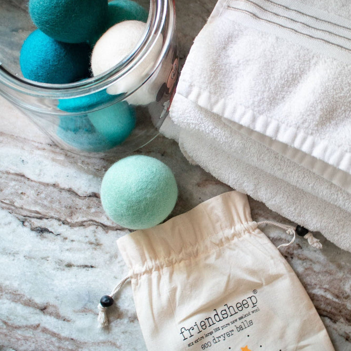Handcrafted NZ Wool Dryer Balls, 6 Ct.