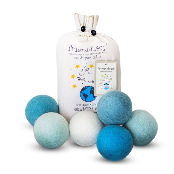 Handcrafted NZ Wool Dryer Balls, 6 Ct.