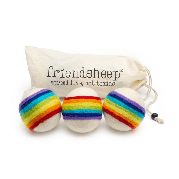 Rainbow Trio Eco Dryer Ball Set