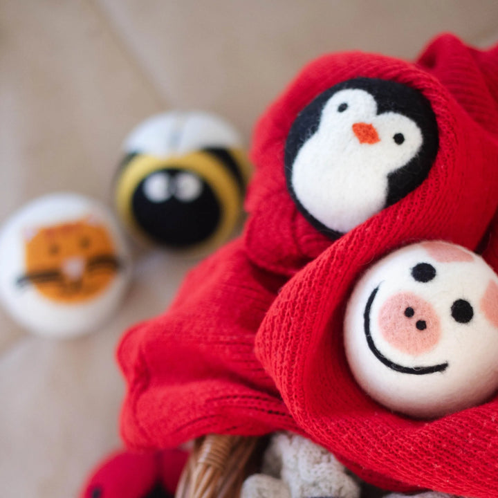 Critter Camp Wool Dryer Ball Set