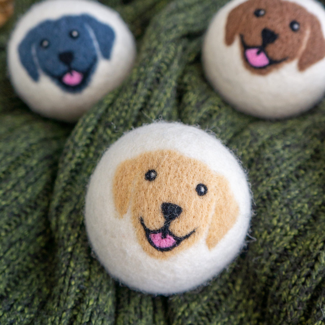 Handcrafted Organic Wool Dryer Balls, 3 Ct.