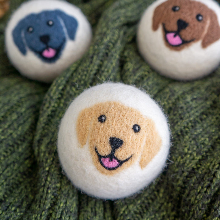 Handcrafted Organic Wool Dryer Balls, 3 Ct.