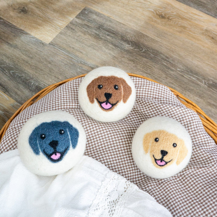 Handcrafted Organic Wool Dryer Balls, 3 Ct.